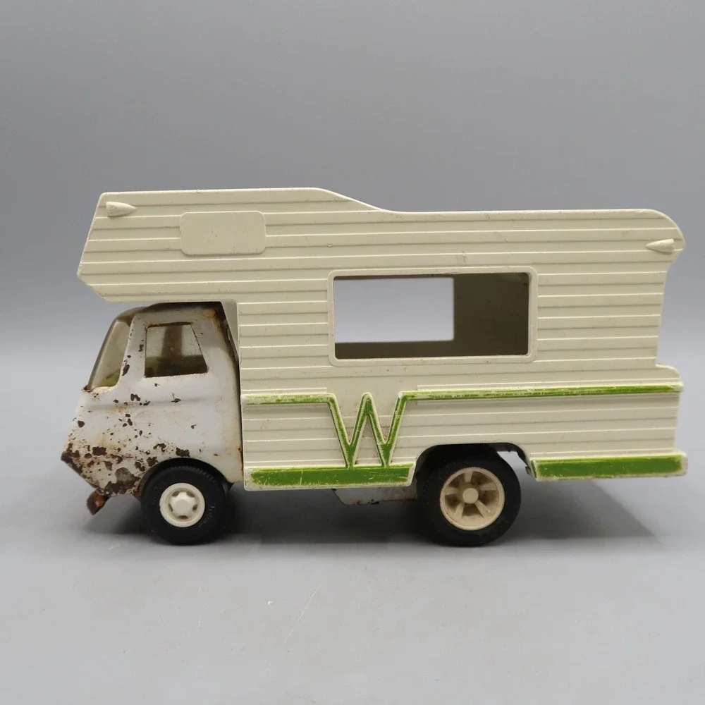 TONKA Toy Winnebago RV Camper Steel & Plastic Recreational Vehicle Vintage 1974